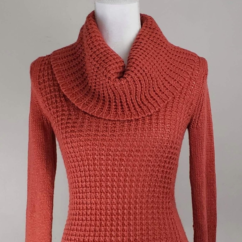 Anthro, Angels of the North Orange Sweater - Picture 3 of 7